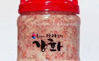 선물하기좋은 베스트8 송화용 새우젓세트 500g4통 총2kg SNS대란템구매