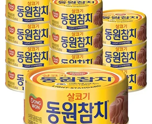 추천아이템 TOP8 동원참치85g 순위별